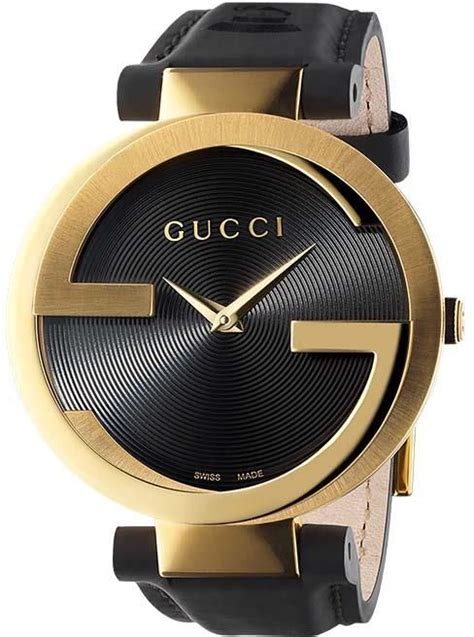 gucci zegarki|gucci 38mm black leather.